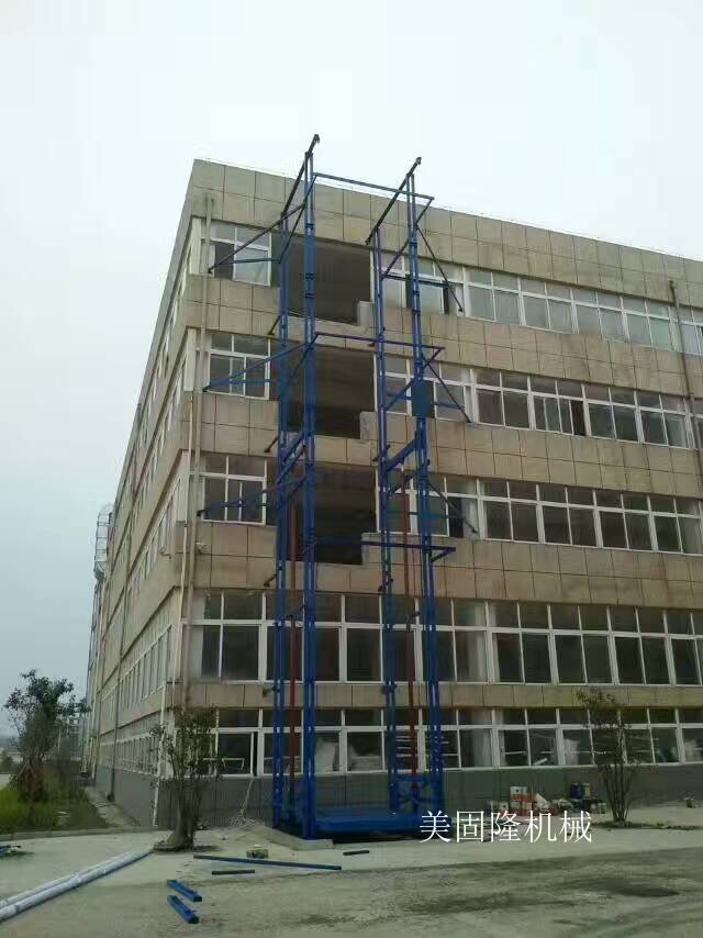 包头室外双臂导轨式升降机厂家
